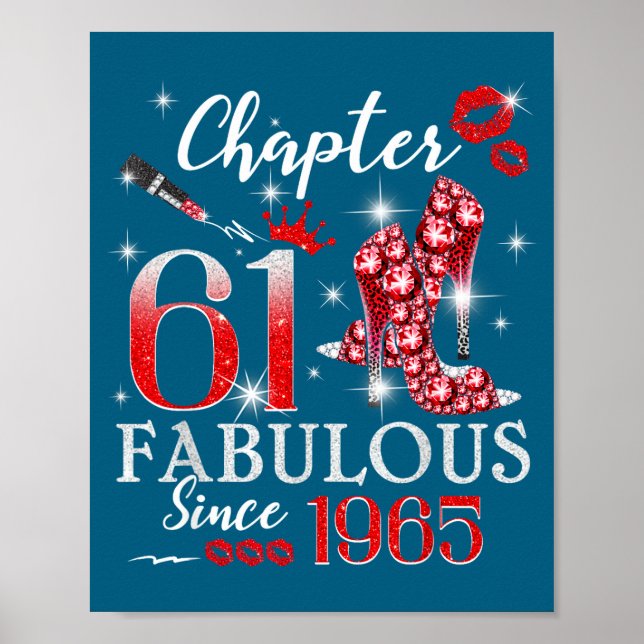 Kapitel 61 Fabelhaft seit 1965 Illustration Poster (Vorne)