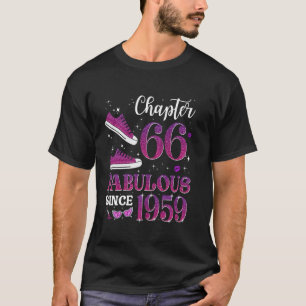 Kapitel 66 Fantastisch seit 1959 66. Geburtstag Mä T-Shirt