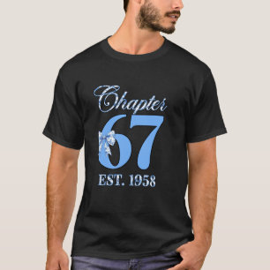 Kapitel 67 EST 1958 Alles Gute zum 67. Geburtstag T-Shirt