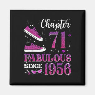 Kapitel 71 fantastisch seit 1956 71. Geburtstag Mä Magnet