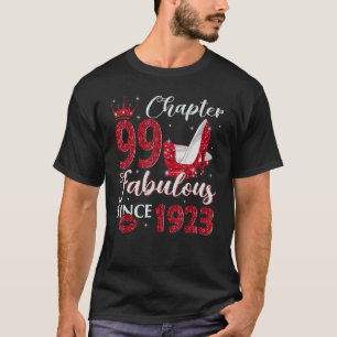 Kapitel 99 Fabelhaft seit 1923 99. Geburtstag für T-Shirt