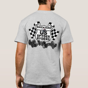 Kapitel auf dem Brickyard - Logo für finale Flagge T-Shirt