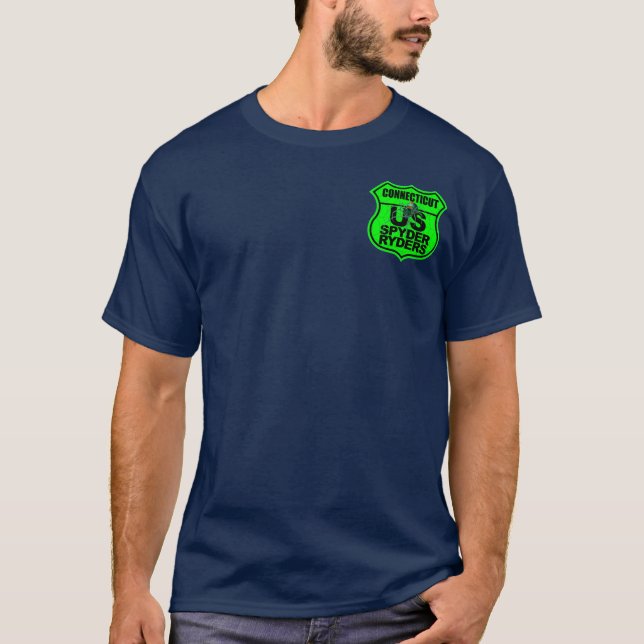 Kapitel "Connecticut" - Logo-Pocket grün T-Shirt (Vorderseite)