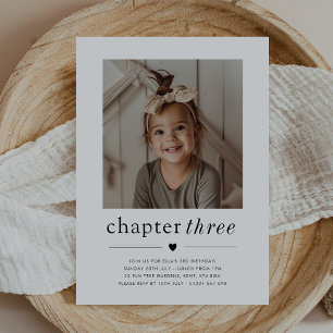 Kapitel Drei Mädchen 3. Geburtstags-Einladung Einladung