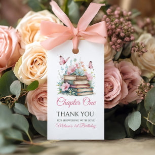 Kapitel Eins 1. Mädchen Buch Thema Erster Geburtst Geschenkanhänger