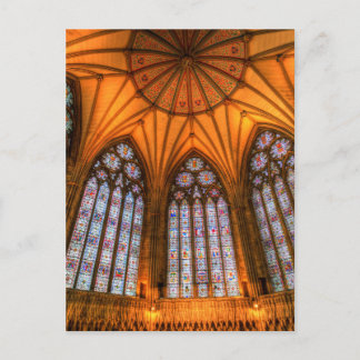 Kapitel House York Minister Postkarte
