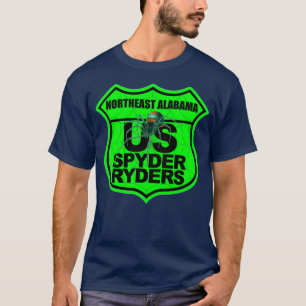 Kapitel Nordost-Alabama - Logo-Sicherheit Grün T-Shirt