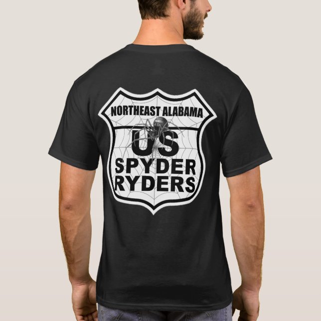 Kapitel Nordost-Alabama - Logos 2-seitige Pocket T-Shirt (Rückseite)