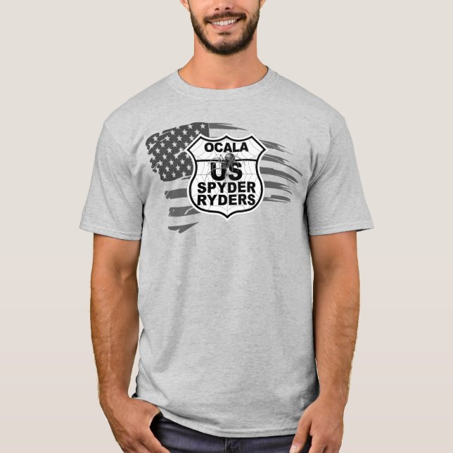 Kapitel Ocala - Tatzerische Flagge T-Shirt (Vorderseite)