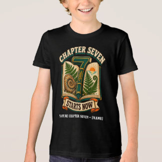 Kapitel Sieben Natur Leser Geburtstag Tri-Blend Shirt