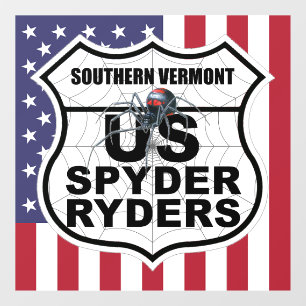 Kapitel Süd-Vermont - Aufkleber Flagge & Logo