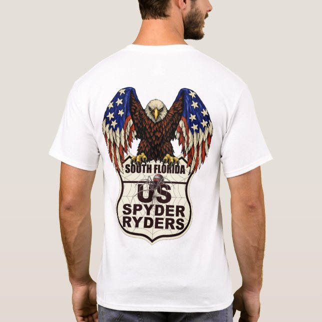 Kapitel Südflorida - Adler-Logo 2s T-Shirt (Rückseite)