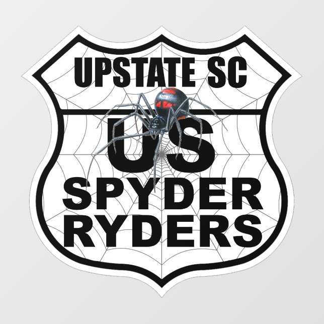 Kapitel Upstate SC - Aufkleber Kapitel Logo (Blatt)