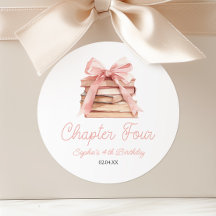 Kapitel Vier Pink Bow Bücher 4. Geburtstagsfeier