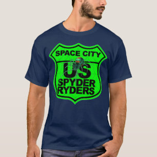 Kapitel Weltraumstadt - Logo-Sicherheit Grün T-Shirt