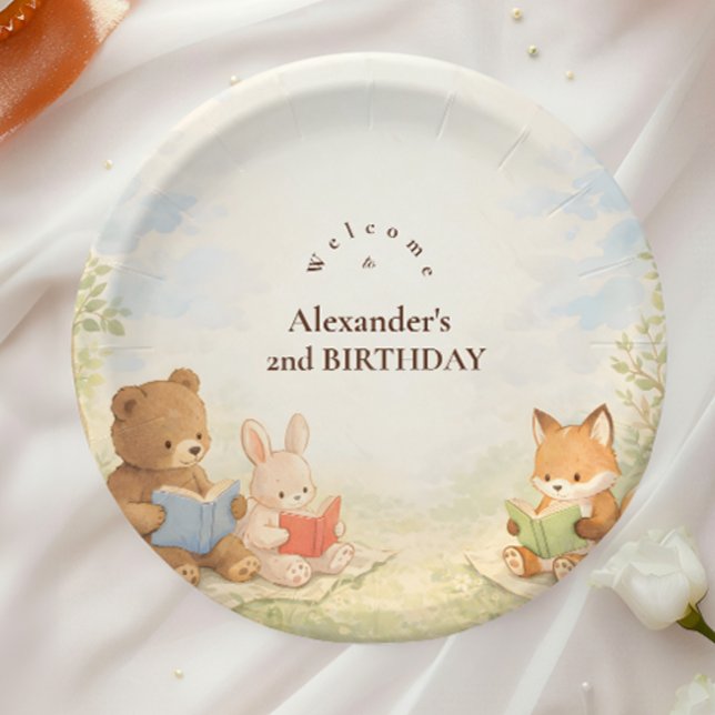 Kapitel Zwei Kleiner Leser Geburtstag Pappteller (Von Creator hochgeladen)