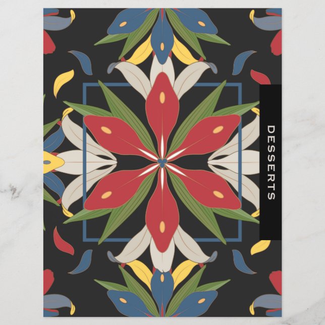 Kapitelabteilung für Kochplatten | Desserts (Vorderseite)