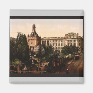Kapitol und öffentliche Gärten, Toulouse, Frankrei Magnet