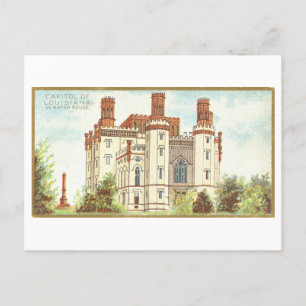 Kapitolgebäude in Baton Rouge, Louisiana, Postkarte