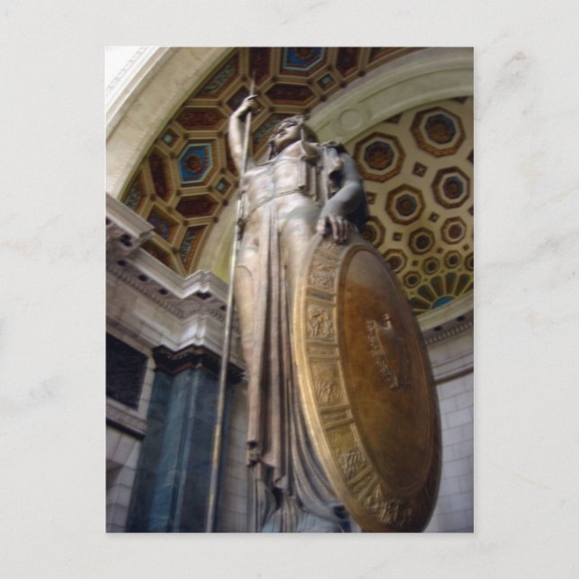 Kapitolio-Statue Postkarte (Vorderseite)