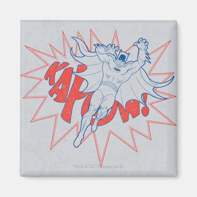 KAPOW! Batman Graphic Magnet (Vorne)