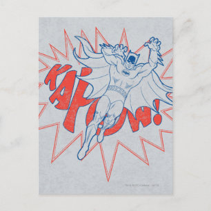 KAPOW! Batman Graphic Postkarte