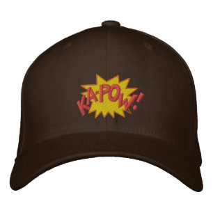 KAPOW BESTICKTE BASEBALLKAPPE