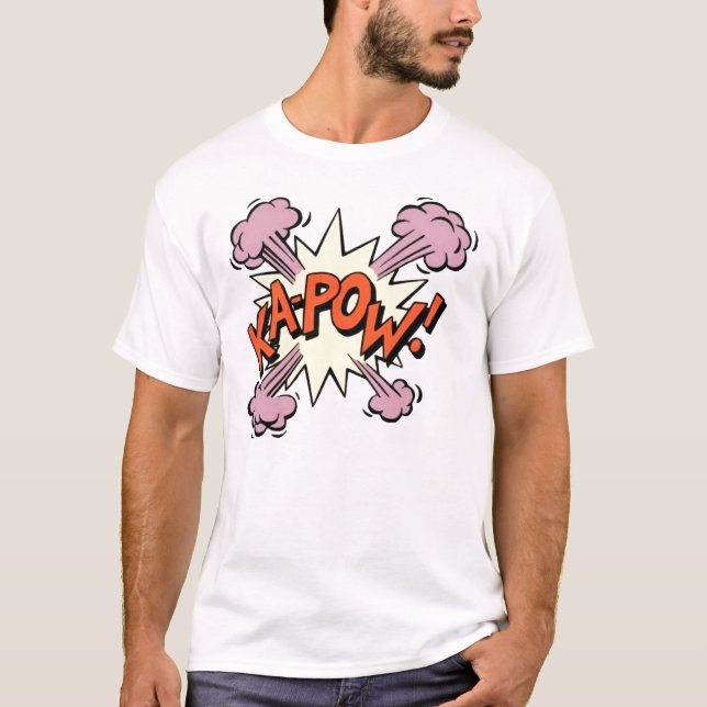 kapow! Popkunst-Shirt, T-Shirt (Vorderseite)
