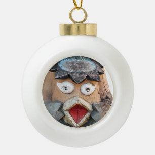 Kappa 河童 Handstand Keramik Kugel-Ornament