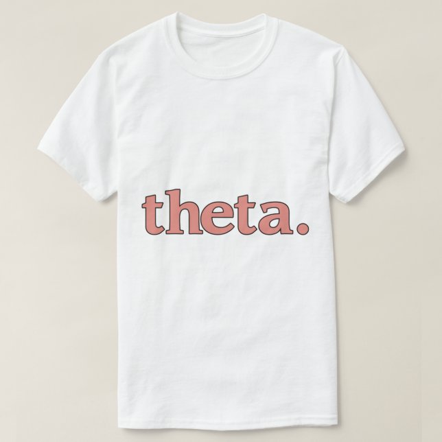 Kappa Alpha Theta Pastel T-Shirt (Design vorne)