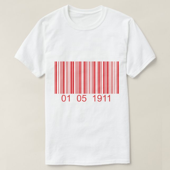 Kappa Barcode 01 05 1911 T-Shirt (Design vorne)