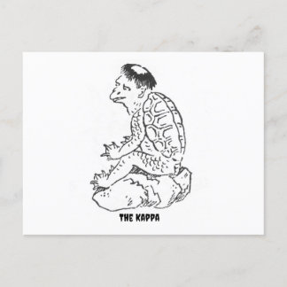 Kappa Cryptid Postcard Postkarte