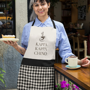 Kappa Kappa Chino Funny Coffee Lover Schürze