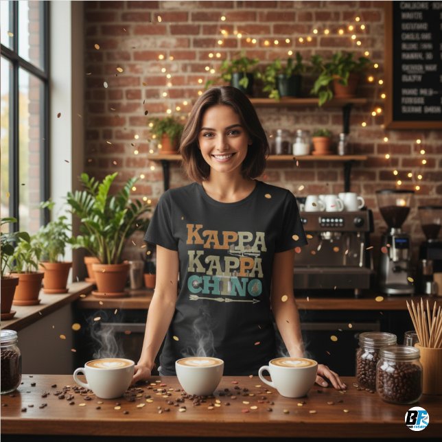 Kappa Kappa Chino Funny Coffee Lover T - Shirt (Von Creator hochgeladen)