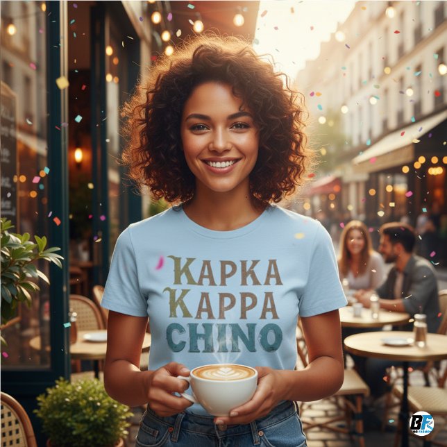 Kappa Kappa Chino Funny Coffee Lover T - Shirt (Von Creator hochgeladen)