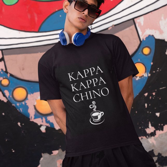Kappa Kappa Chino Funny Coffee Lover Tri-Blend Shirt (Von Creator hochgeladen)