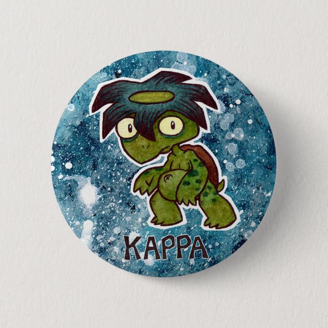Kappa-Knopf Button (Vorderseite)