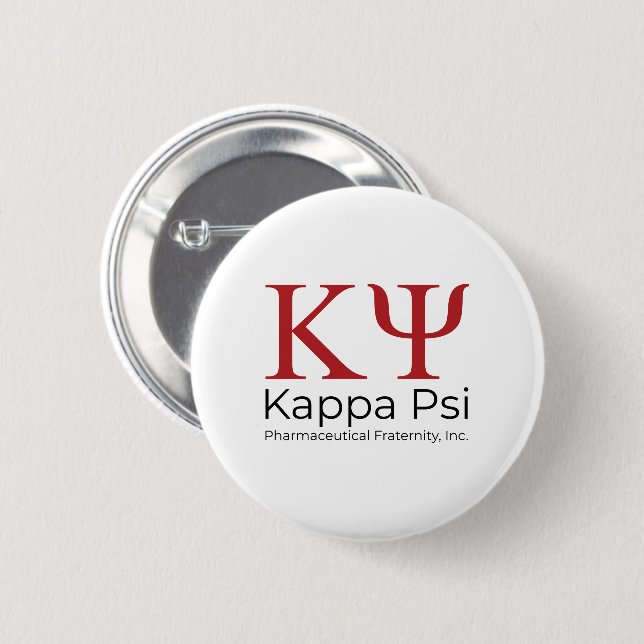 Kappa Psi Pharmazeutische Bruderschaft Button (Vorne & Hinten)
