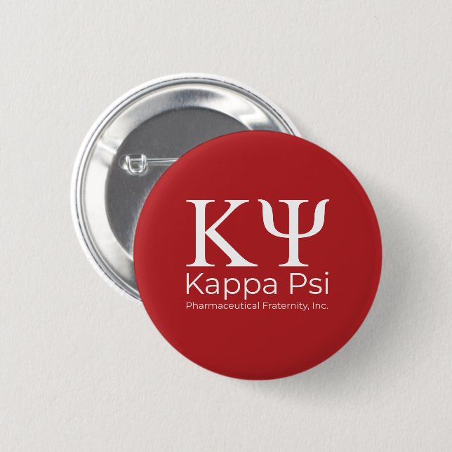 Kappa Psi Pharmazeutische Bruderschaft Button (Vorne & Hinten)