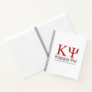 Kappa Psi Pharmazeutische Bruderschaft Notizbuch