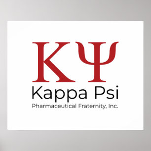 Kappa Psi Pharmazeutische Bruderschaft Poster