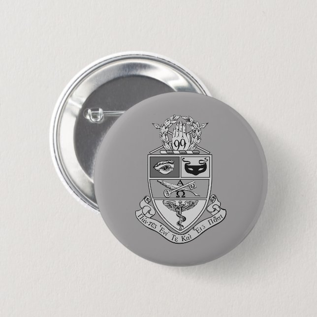 Kappa Psi Wappen Button (Vorne & Hinten)