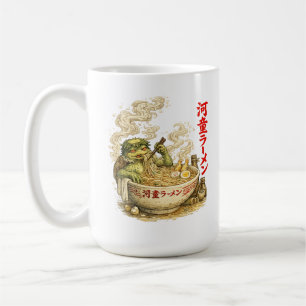 Kappa Ramen Bad – Yokai Nudelgeist Kaffeetasse