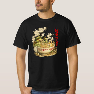 Kappa Ramen Bad – Yokai Nudelgeist T-Shirt