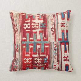 Kappadoker 18. Jahrhundert Anatolian Kilim Print Kissen