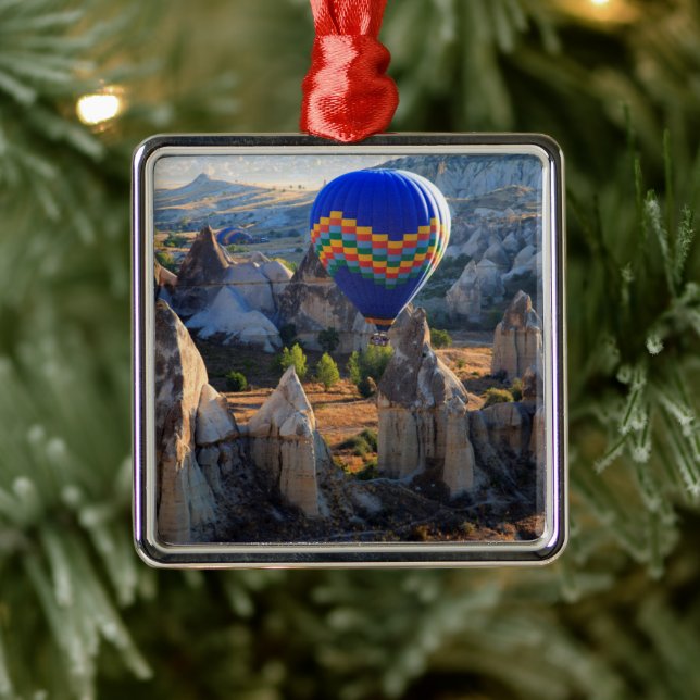 Kappadokien, Goreme | Heißluftballon Ornament Aus Metall (Baum)