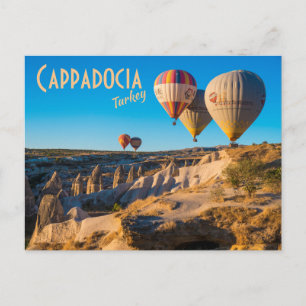 Kappadokien, Türkei: Heißluftballons Postkarte