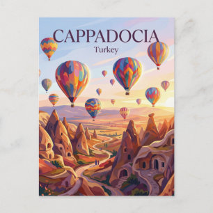 Kappadokien Türkei Postkarte