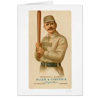 Kappe Anson Baseballkarte 1887