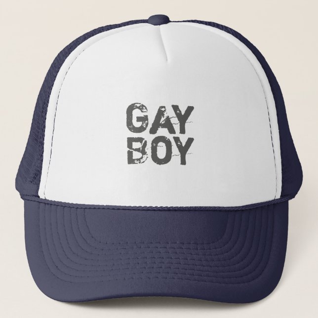 Kappe GAY BOY (Vorderseite)